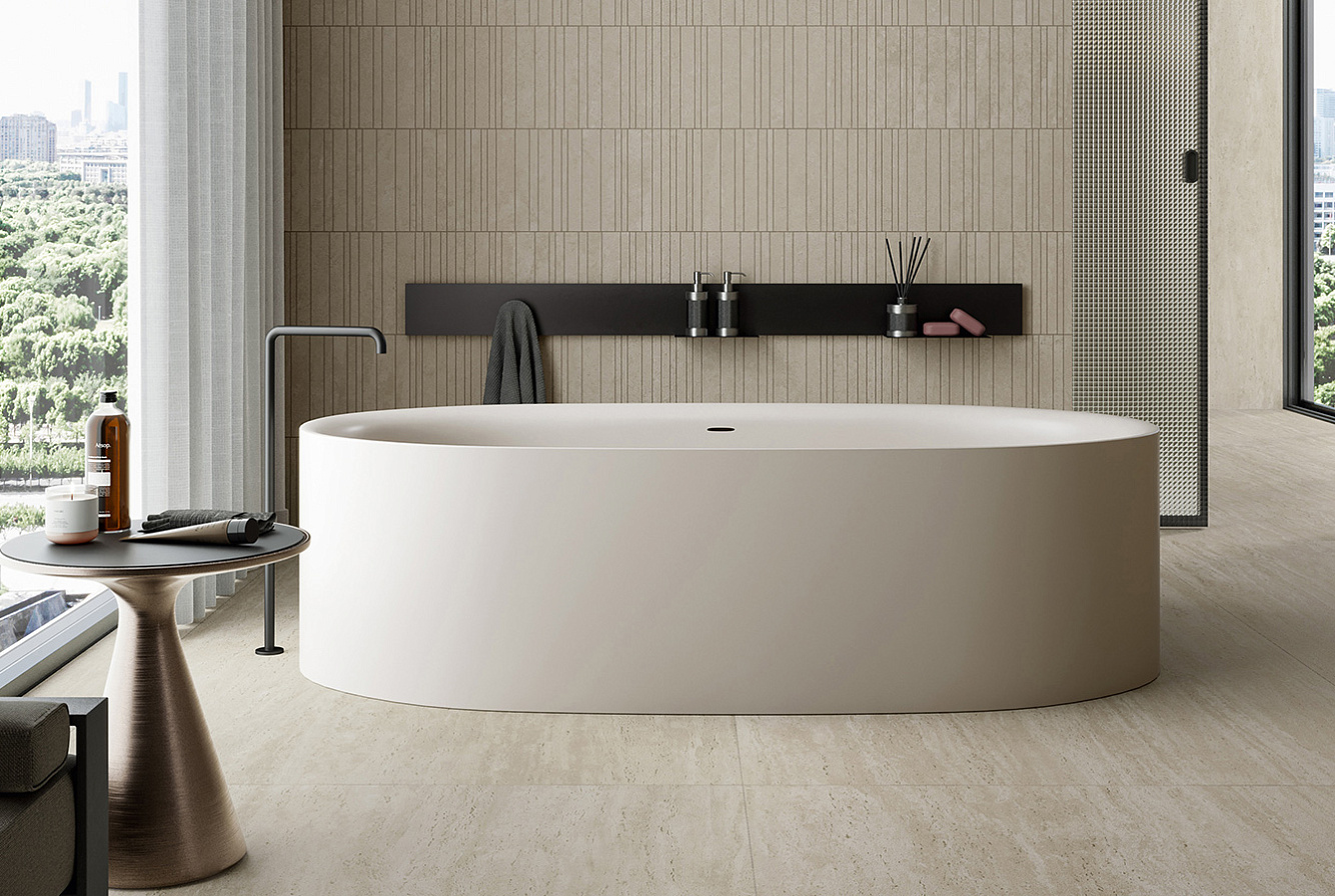 MARVEL TRAVERTINE / PEARL VEIN